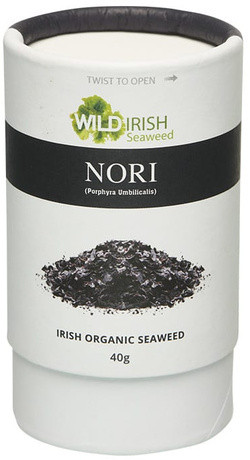 Wild Irish Seaweeds Organic Irish Nori vlokken 40 gram biologisch