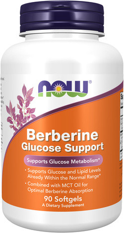 NOW Foods Berberine Glucose Support 90 capsules
