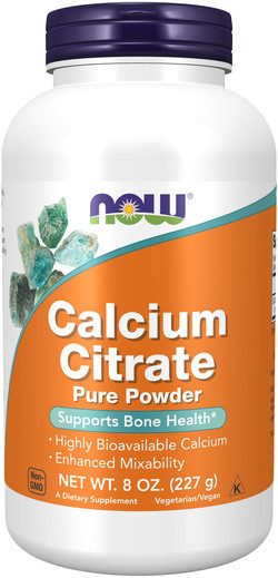 NOW Foods Calcium Citrate Powder 227 gram