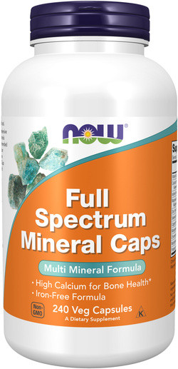 NOW Foods Full Spectrum Mineral Caps 240 capsules