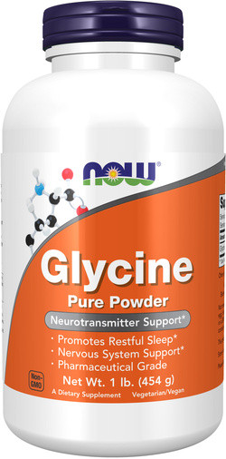NOW Foods Glycine Pure Powder 454 gram