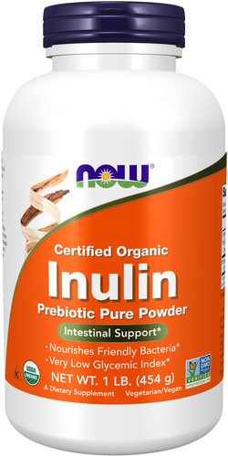 NOW Foods Inulin Prebiotic pure powder