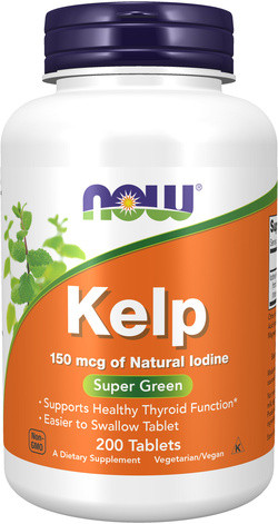 NOW Foods Kelp 150 mcg 200 tabletten