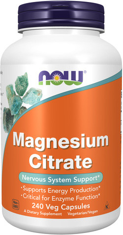 NOW Foods Magnesium Citrate 240 capsules