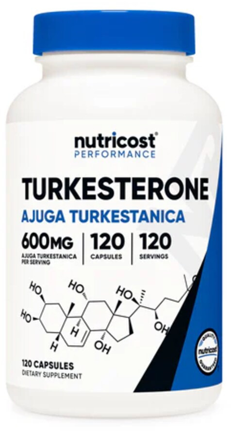 Nutricost Turkesterone 600 mg 120 capsules