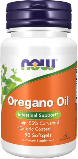 NOW Foods Oregano Oil with Ginger and Fennel Oil 90 softgels