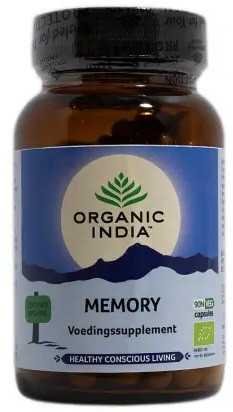 Organic India Memory 90 capsules biologisch