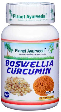 Planet Ayurveda Boswellia Curcumin 60 capsules
