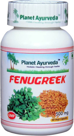 Planet Ayurveda Fenugreek 60 vegetarische capsules