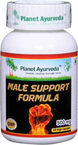Planet Ayurveda Male Support Formula 60 vegetarische capsules