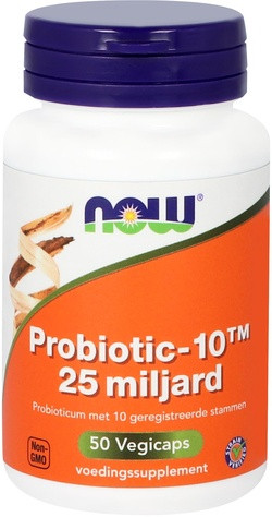 NOW Foods Probiotic-10™ 25 Billion 50 capsules