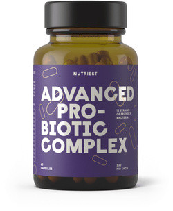 Nutriest Advanced Probiotic Complex, 12 stammen 60 capsules
