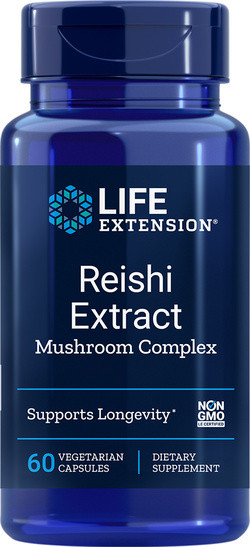 Life Extension Reishi Extract Mushroom Complex 60 capsules