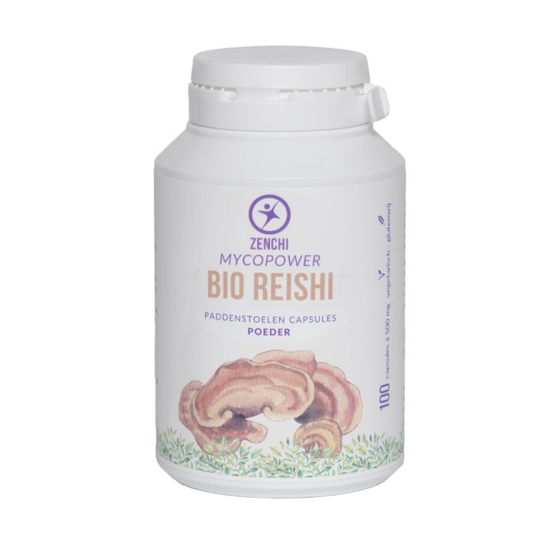 Mycopower Reishi Ganoderma Caps 100 capsules biologisch