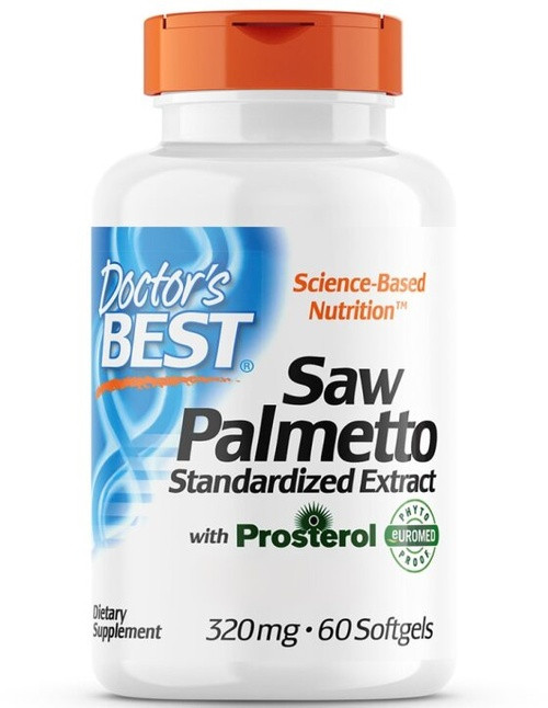 Doctor's Best Saw Palmetto 60 softgels