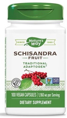 Nature's Way Schisandra Fruit 100 vegetarische capsules