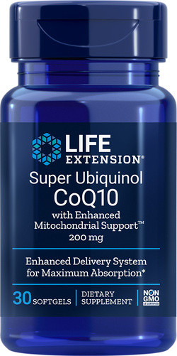 Life Extension Super Ubiquinol CoQ10 200 (Enhanced Mitochondrial Support™)