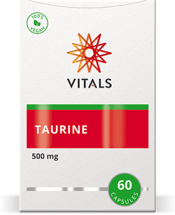 Vitals Taurine 500 mg 60 capsules