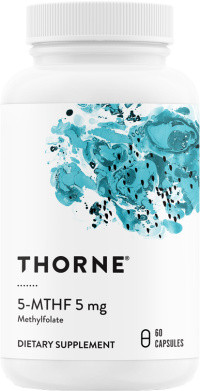 Thorne 5-MTHF 5000 Methylfolaat 60 capsules