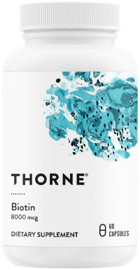 Thorne Biotin 8000 mcg 60 capsules