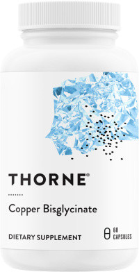 Thorne Copper Bisglycinate 60 capsules