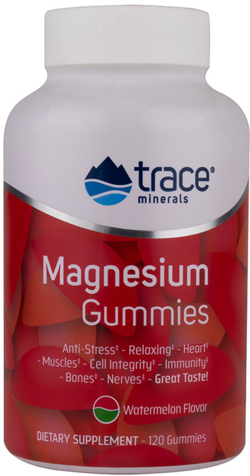 Trace Minerals Research Magnesium Watermeloen gummies 120 gummies