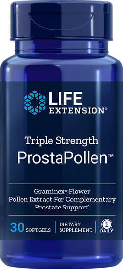 Life Extension Triple Strength Graminex® ProstaPollen 30 softgels