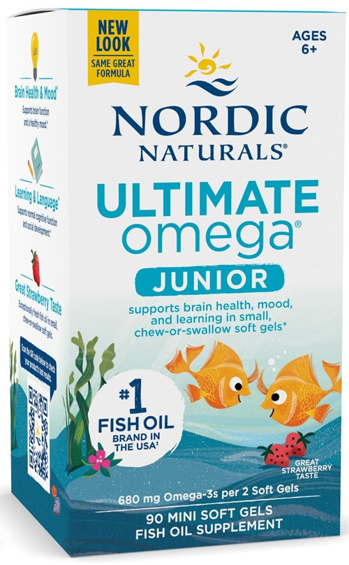 Nordic Naturals Ultimate Omega Junior 90 softgels