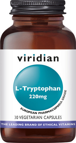Viridian L-Tryptophan 220 mg 30 capsules