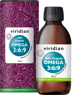 Viridian Organic Omega 3:6:9 200 milliliter biologisch