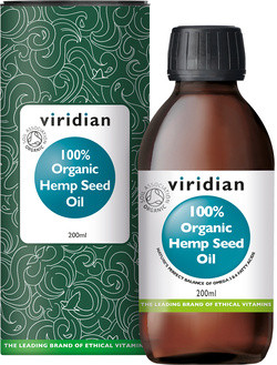 Viridian Organic Hemp Seed Oil 200 milliliter biologisch