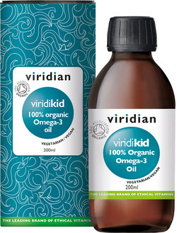 Viridian Organic Viridikid Omega-3 Oil 200 milliliter biologisch