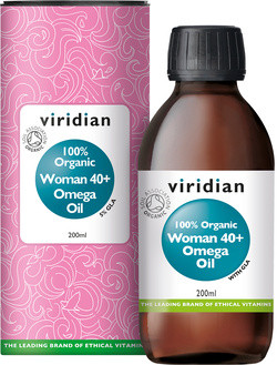 Viridian Organic Woman 40+ Omega Oil 200 milliliter biologisch