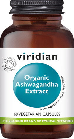 Viridian Organic Ashwagandha Extract 60 capsules biologisch