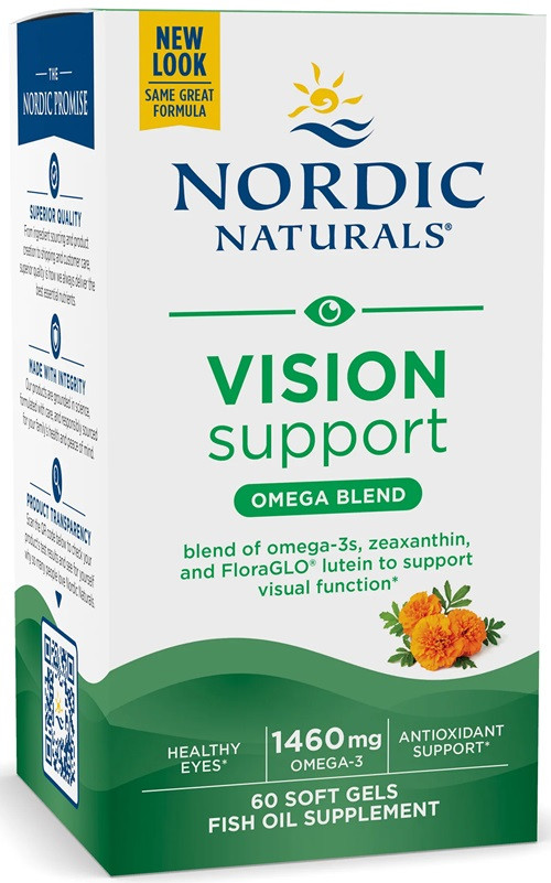Nordic Naturals Omega Vision Support 60 softgels