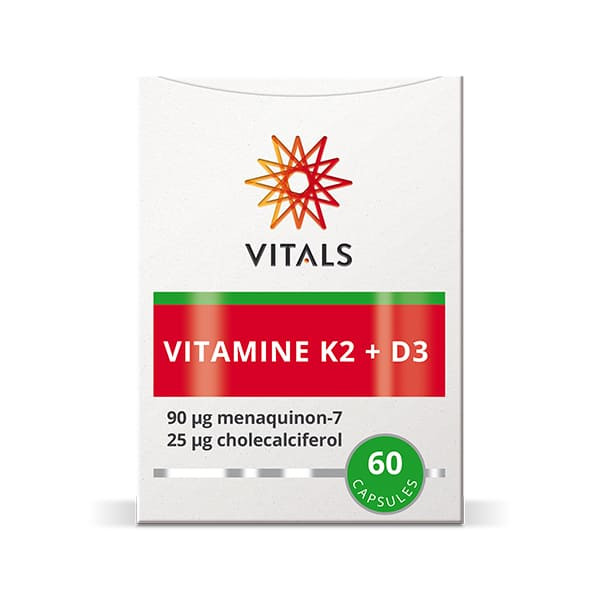 Vitals Vitamine K2 en D3 60 capsules
