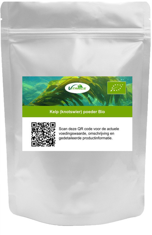 Vitanics Kelp (knotswier) poeder Bio biologisch