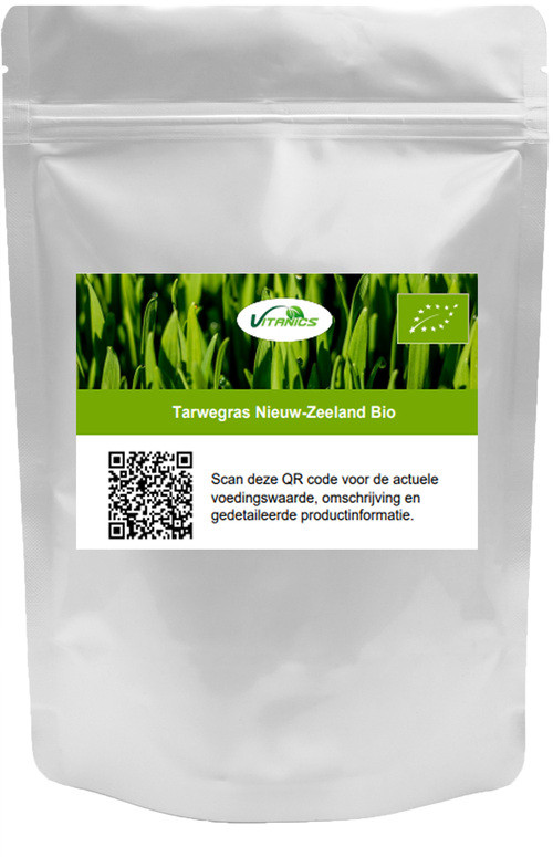 Vitanics Tarwegras Nieuw-Zeeland Bio biologisch