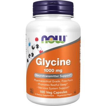 NOW Foods Glycine 1000 mg 100 capsules