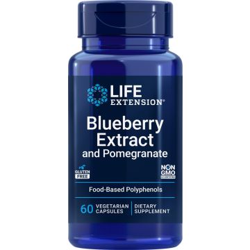 Life Extension Blueberry Extract with Pomegranate 60 capsules