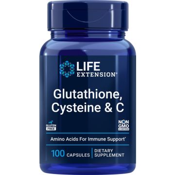 Life Extension Glutathione Cysteine en C 100 capsules