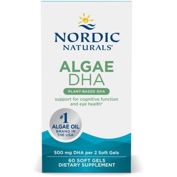 Nordic Naturals Algae Omega DHA 60 softgels