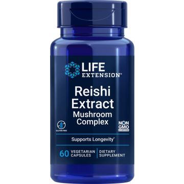 Life Extension Reishi Extract Mushroom Complex 60 capsules