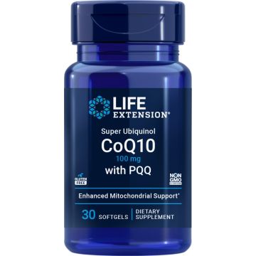 Life Extension Super Ubiquinol CoQ10 With PQQ 30 softgels