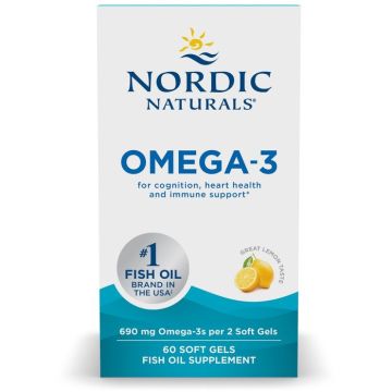 Nordic Naturals Omega-3 690 mg 120 softgels
