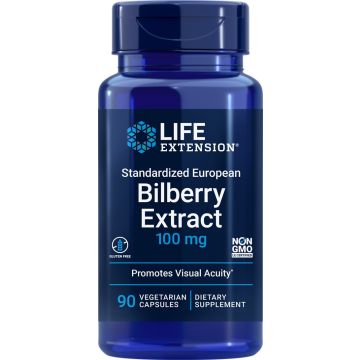 Life Extension Standardized European Bilberry Extract 90 capsules