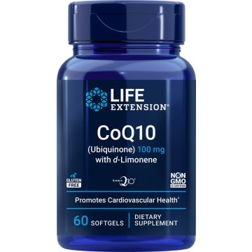 Life Extension Super Absorbable CoQ10 100mg with d-Limonene