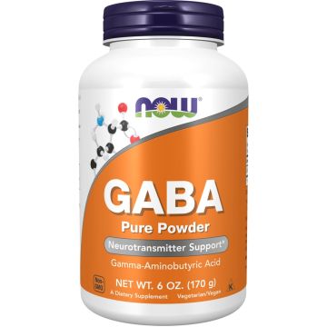 NOW Foods GABA Pure Powder 170 gram