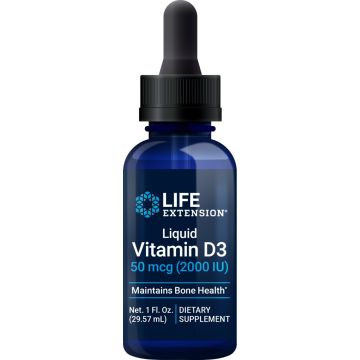 Life Extension Liquid Vitamin D3 2000 IE