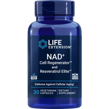Life Extension NAD+ 300 met Resveratrol 30 capsules